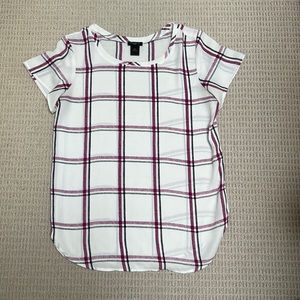 Ann Taylor checkered top